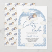 Cielito Lindo Boy Baby shower Kaart (Voorkant / Achterkant)