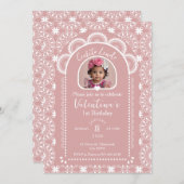 Cielito Lindo Invitation 1er Anniversaire Avec Pho (Devant / Derrière)