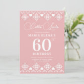 Cielito Lindo Jalon Anniversaire Fête Invitation (Debout devant)