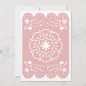 Cielito Lindo Jalon Anniversaire Fête Invitation (Dos)