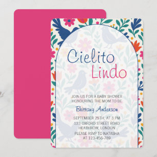 Cielito Lindo Mexicaans Baby shower Kaart