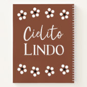 Cielito Lindo Mexicaine Fiesta Baby shower Livre d (Dos)