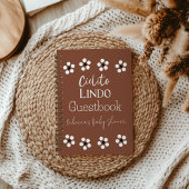 Cielito Lindo Mexican Fiesta Baby shower Guestbook Notitieboek