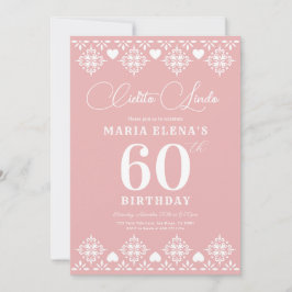 Cielito Lindo Mijlpaal Verjaardagsfeest Uitnodigin Kaart