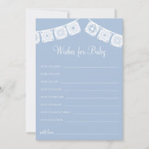 Cielito Lindo Papel Picado wenst Baby-Kaart