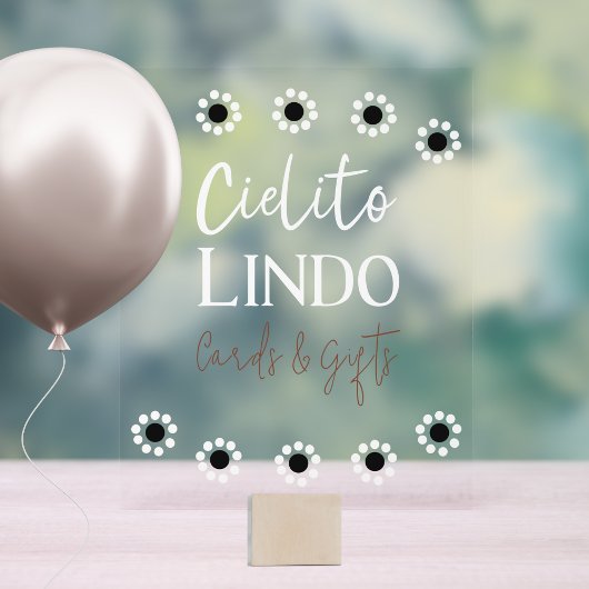 Cielito Lindo Talavera Baby shower mexicain Fiesta