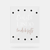 Cielito Lindo Talavera Baby shower mexicain Fiesta (Recto)