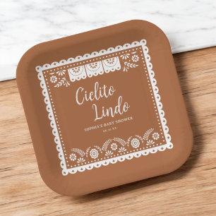 Cielito Lindo Talavera Baby shower Papieren Bordje