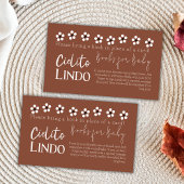 Cielito Lindo Talavera Mexicaans Baby shower spel Informatiekaartje