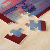 Ciels de San Diego et de San Francisco Puzzle (Côté)