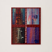 Ciels de San Diego et de San Francisco Puzzle (Vertical)