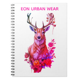 CIERVO ENTRE FLORES NOTITIEBOEK