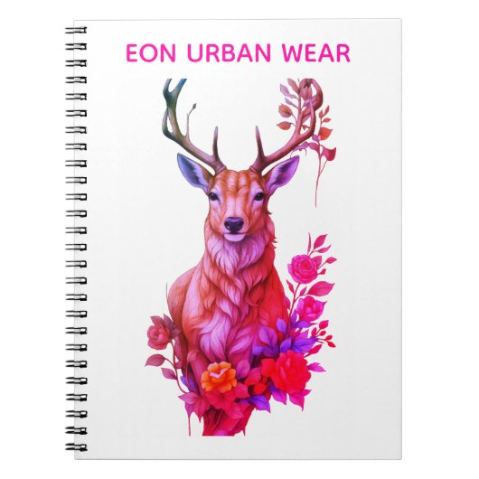 CIERVO ENTRE FLORES NOTITIEBOEK (Voorkant)
