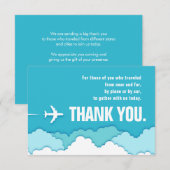 Cieux Amicaux | Grand Voyageur Merci  (Devant / Derrière)