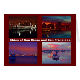 Cieux de San Diego et San Francisco Photo Vierge