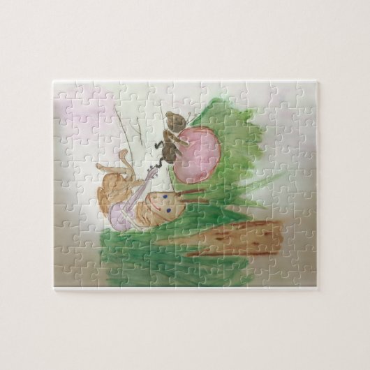 cigaal en mier legpuzzel (Horizontaal)