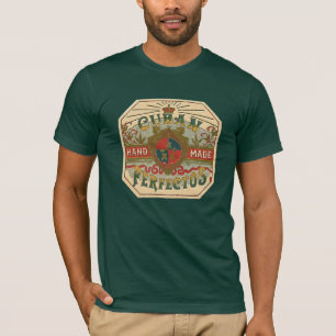 Cigar Ad Cuban Perfectos  Tobacco T-shirt