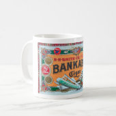 CIGAR BOX ETIKET KOFFIE MOK (Voorkant links)