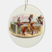  Cigar Box Gnomen Keramisch Ornament (Links)