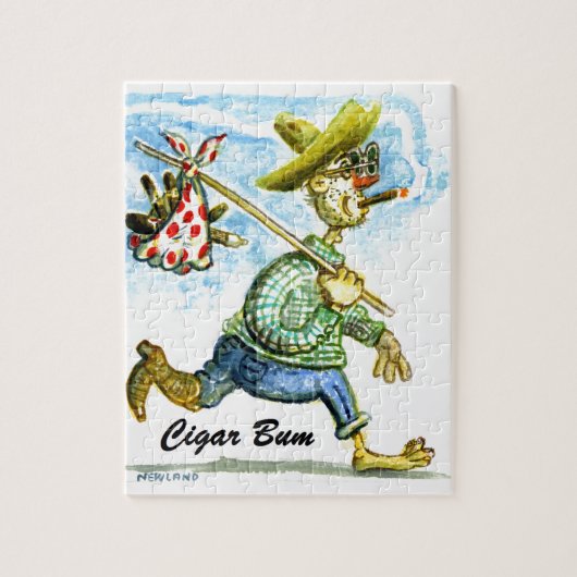 Cigar Bum Puzzle Legpuzzel (Verticaal)