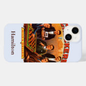  Cigar Label Art, Checkers Mild en Mellow Case-Mate iPhone Case (Achterkant (horizontaal))