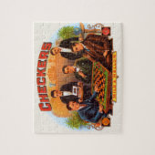 Cigar Label Art, Checkers Mild en Mellow Legpuzzel (Verticaal)