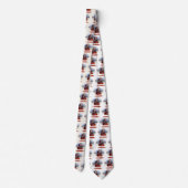 Cigar Label Art, Cowboy past het merk aan Stropdas (Achterkant)