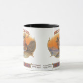  Cigar Label Art, Red Cloud Indian op paard Mok (Midden)