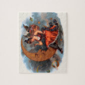  Cigar Label Art, Victoriaans op maan Legpuzzel (Verticaal)