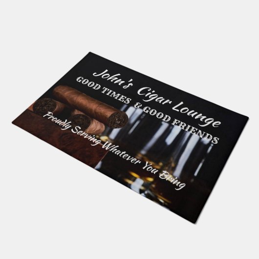 Cigar Lounge Deurmat (Schuin)