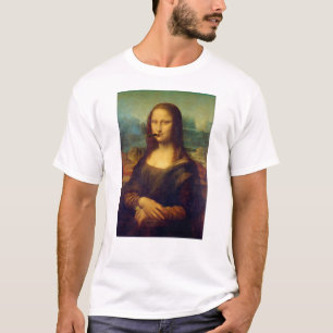 Cigar Lover Smoker Mona Lisa Roken Grapny Art T-shirt