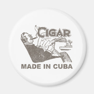 Cigar Made in Cuba Magneet
