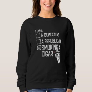 Cigar Pipe Tobacco Smoker Roking A Cigar Trui