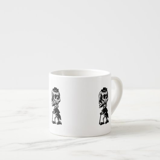 Cigar Skeleton Espresso Kop (Voorkant rechts)