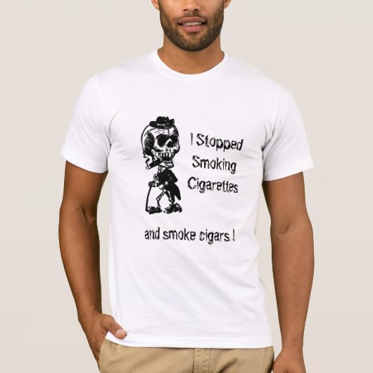 Cigar Skeleton T-shirt (Voorkant)
