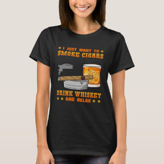 Cigar Smoker Smoking Quotes   3 T-shirt