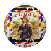 Cigar Smokers Dart Board Dartbord (Voorkant)