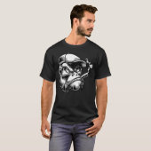 Cigar Smoking Gorilla Silverback Monkey Ape Gift T-shirt (Voorkant volledig)