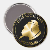 Cigar Social Club Magnet (Recto/Verso)