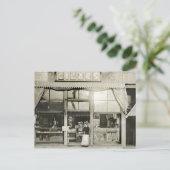Cigar Store, Circa 1900 Briefkaart (Staand voorkant)