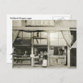 Cigar Store, Circa 1900 Briefkaart (Voorkant / Achterkant)