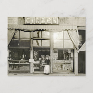 Cigar Store, Circa 1900 Briefkaart