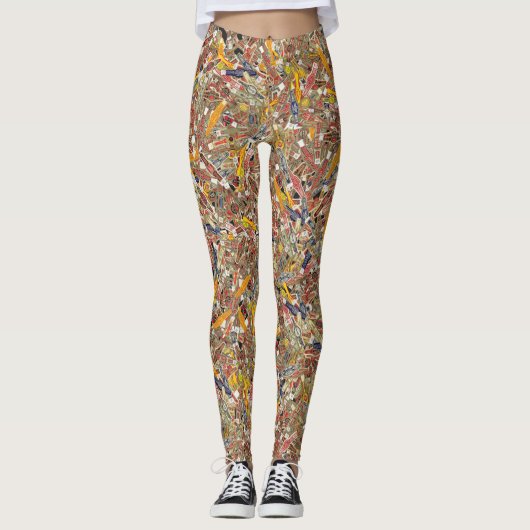 Cigar Wrappers Leggings (Voorkant)