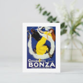 Cigaretes Bonza Briefkaart (Staand voorkant)