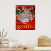 Cigaretes Sadhu Tabac D'Orient Poster (Keuken)