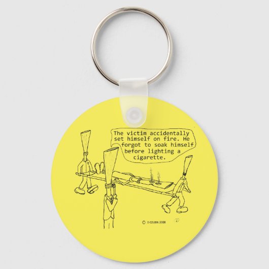 Cigarette Burn Reed Sleutelhanger (Voorkant)