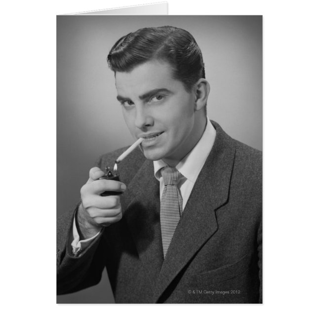 Cigarette Homme Éclairage (Devant)