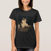 Cigarette Kitten Funny Smoking Cat Meme Stud T-shirt (Voorkant)
