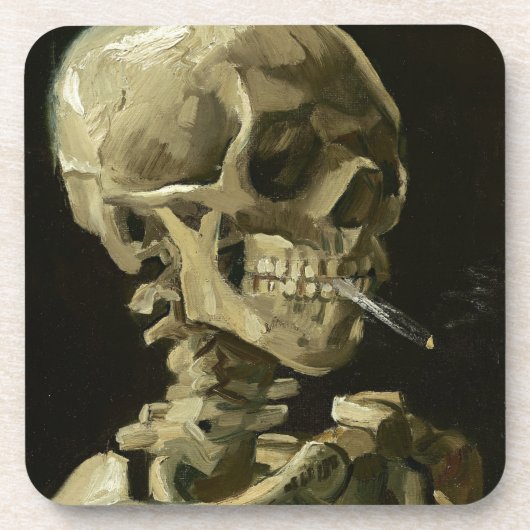 Cigarette van Van Gogh Onderzetter (Voorkant)