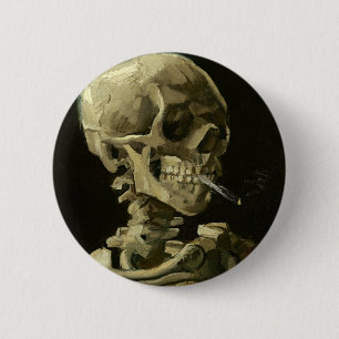 Cigarette van Van Gogh Ronde Button 5,7 Cm